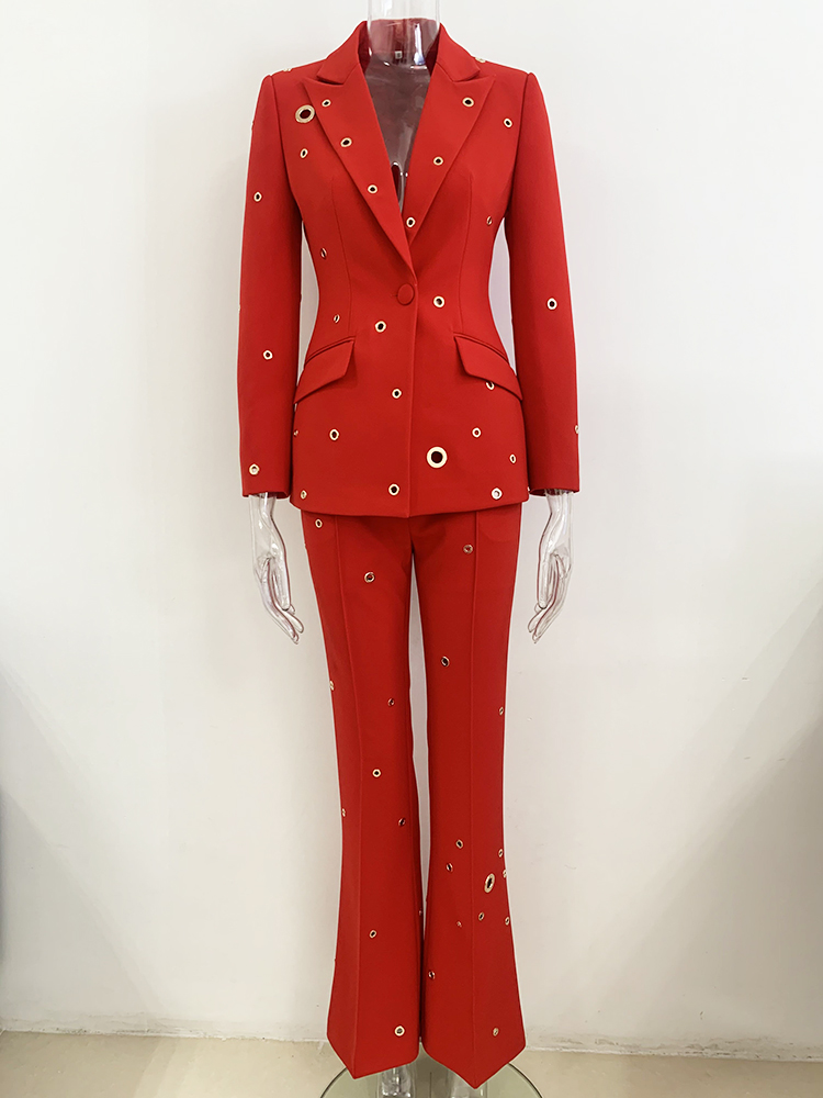 Street Fashion Jacket - طقم بدلة أنيق من تصميم HIGH