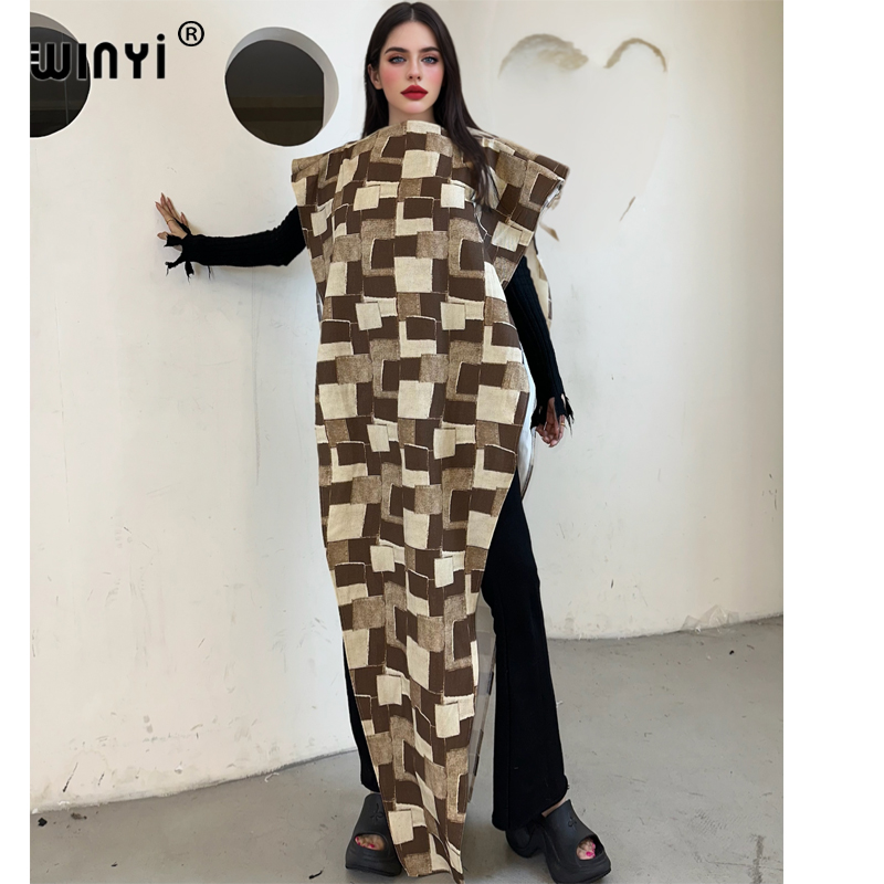 Street Fashion Dubai - WINYI الأصلي جعل معطف الدنيم القديم