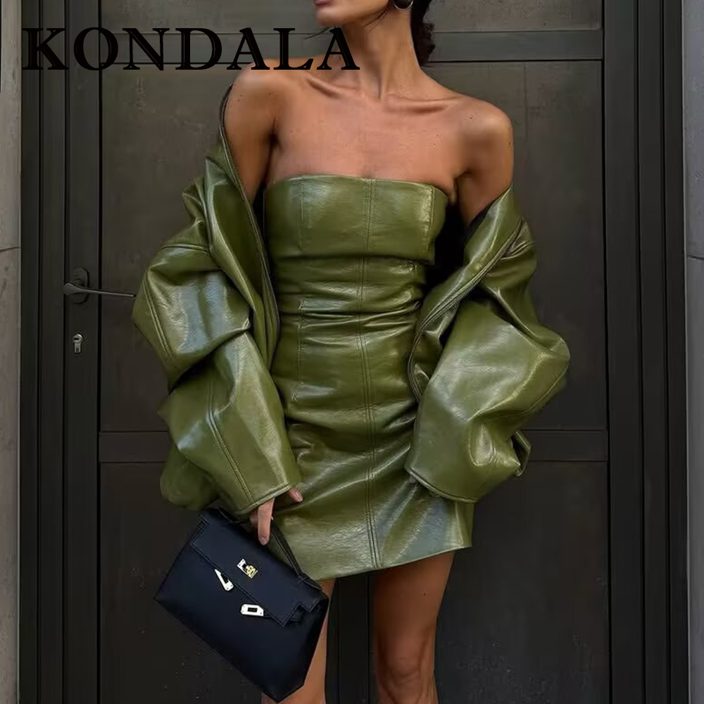 Fashion Street Night - KONDALA Chic ملابس الشارع الشهير الأخضر