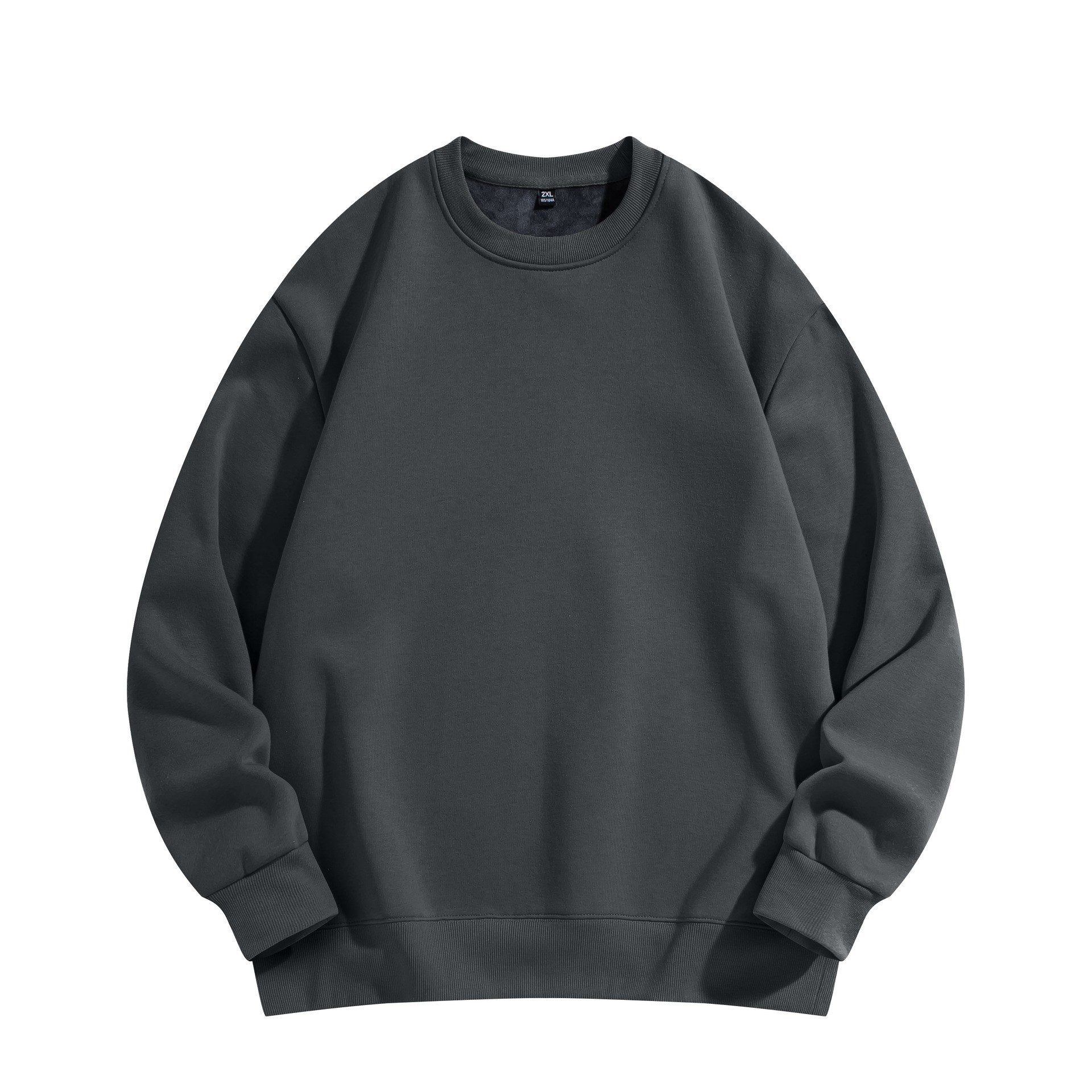 Oversized Crewneck Fleece - سترة شتوية فضفاضة برقبة دائرية من