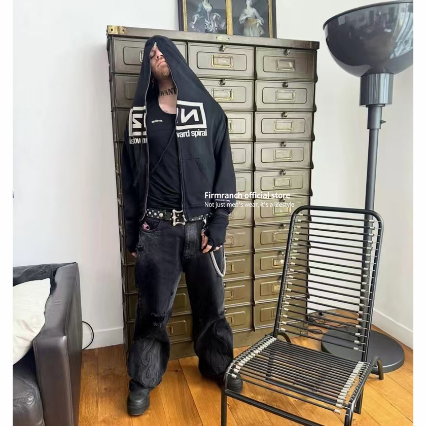 Firmranch جديد الخريف الشتاء ا - مراجعة Street Fashion Zip Up Hoodie وسعره