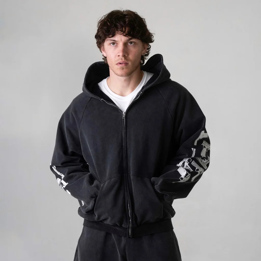 ستايل الشارع الأمريكي، تصميم إ - مراجعة Street Fashion Zip Up Hoodie وسعره