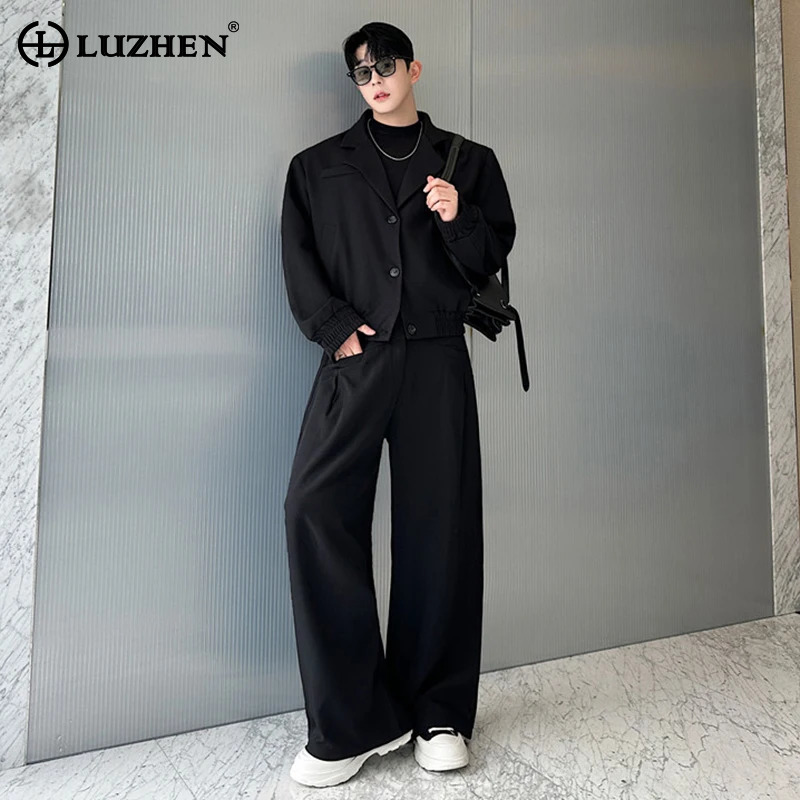 سترة LUZHEN الربيعية ذات الياق - مراجعة Street Fashion China وسعره