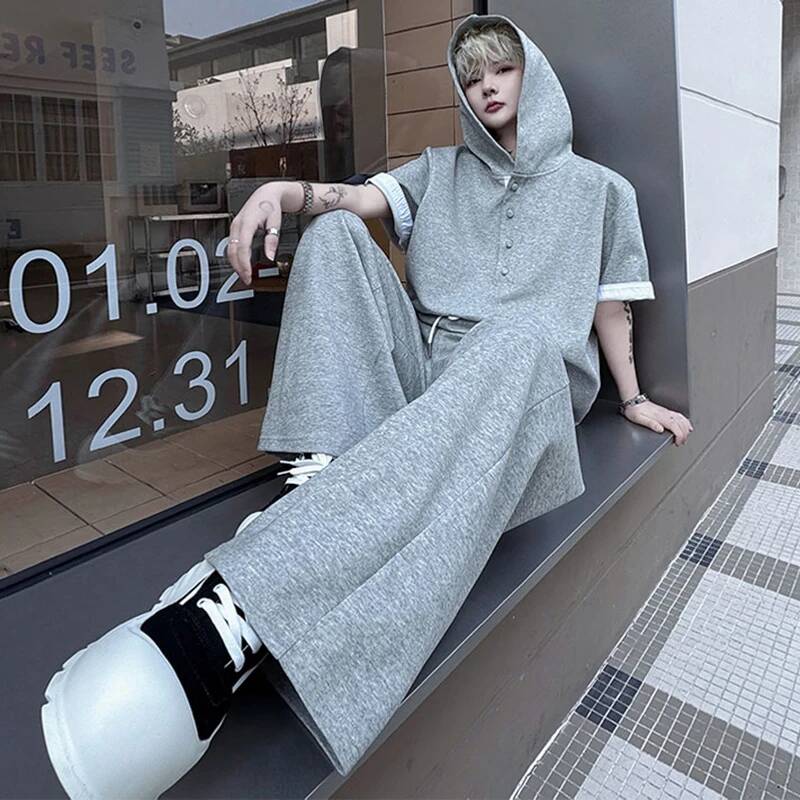 طقم رجالي صيفي جديد من لوزين 2 - مراجعة Street Fashion China وسعره