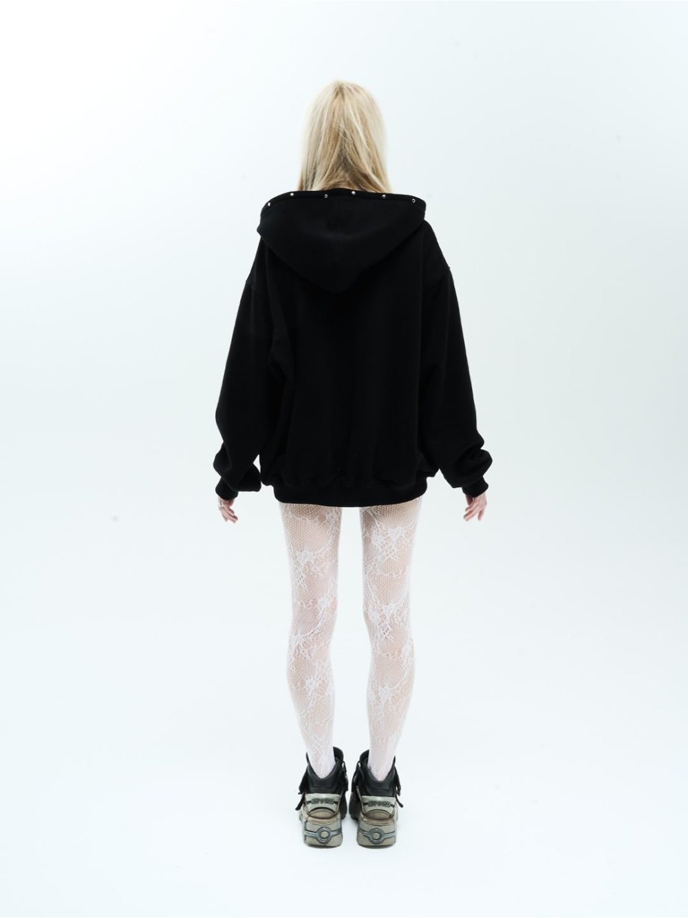 جاكيت بسحاب بغطاء رأس بتصميم Y - مراجعة Street Fashion Zip Up Hoodie وسعره