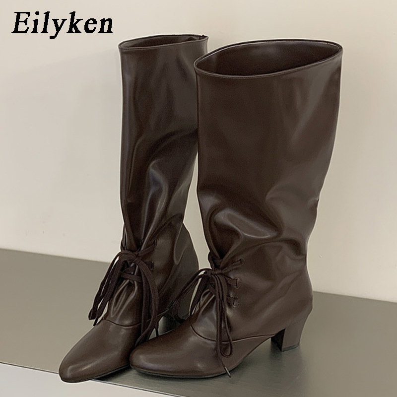 أحذية نسائية طويلة من Eilyken  - مراجعة Street Fashion Ladies وسعره