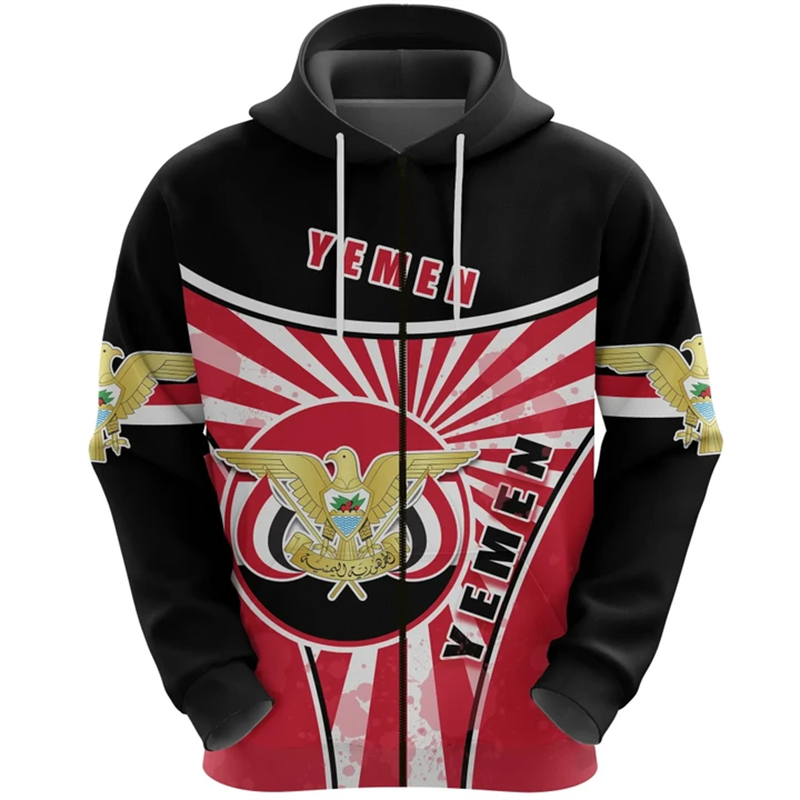 كنزة بغطاء رأس للرجال بأكمام ط - مراجعة Street Fashion Zip Up Hoodie وسعره