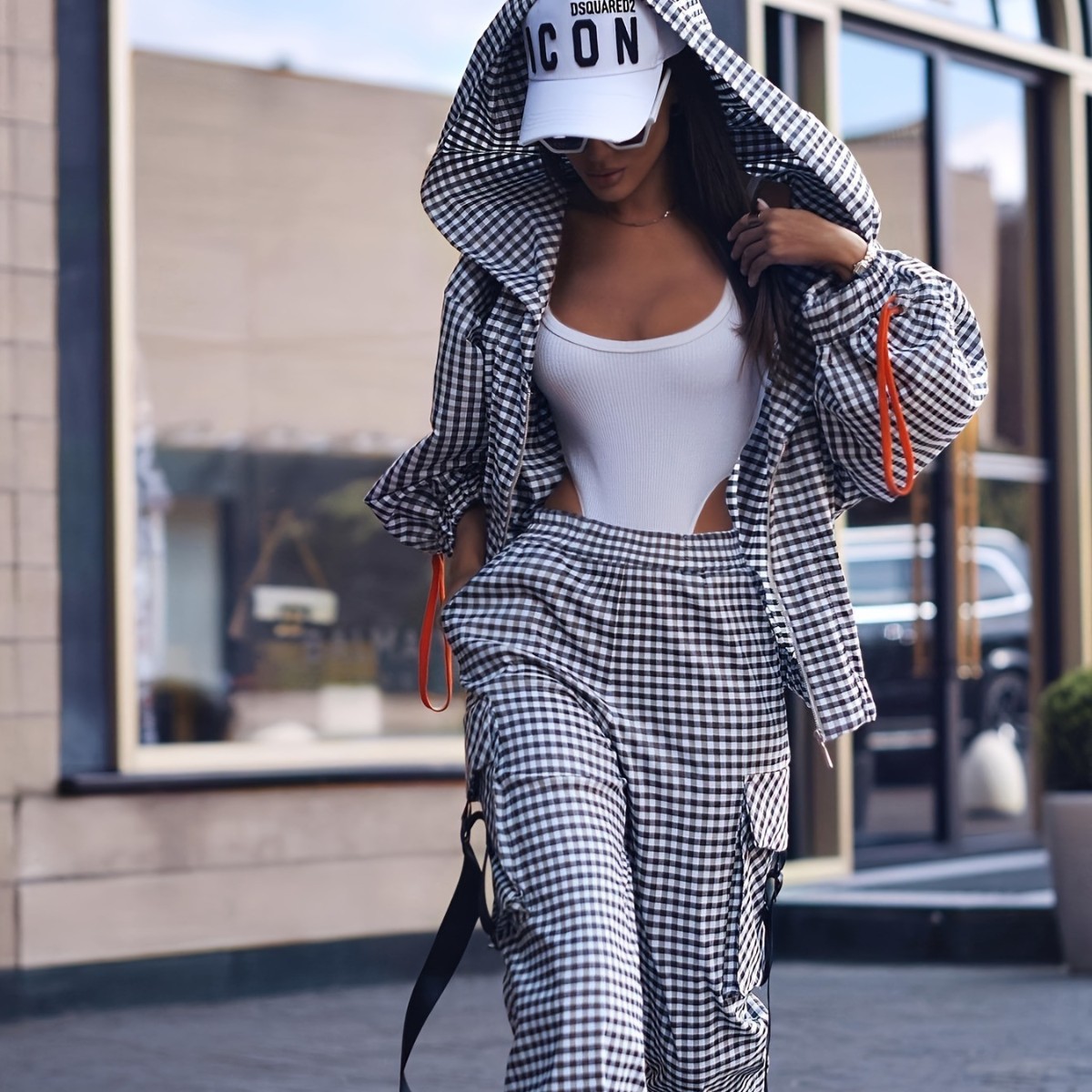 ربيع الخريف عادية منقوشة طباعة - مراجعة Street Fashion Zip Up Hoodie وسعره