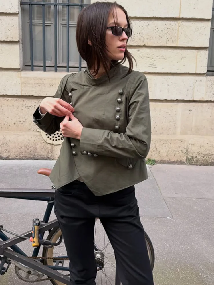 جاكيتات نسائية بياقة قائمة ساد - مراجعة Street Fashion Zip Up Hoodie وسعره