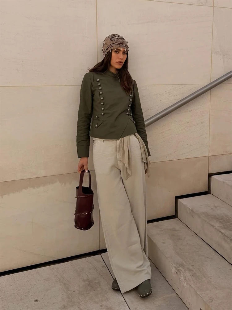 جاكيتات نسائية بياقة قائمة ساد - مراجعة Street Fashion Zip Up Hoodie وسعره