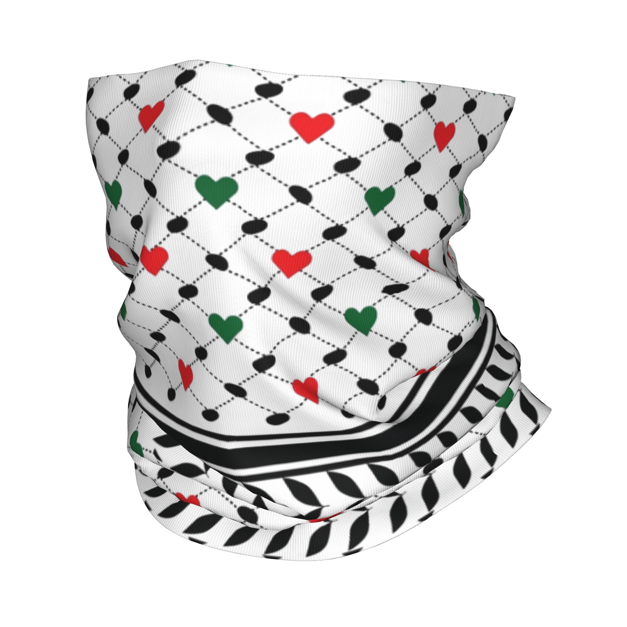 كوفية فلسطينية، باندانا، غطاء  - مراجعة Balaclava Face Mask وسعره