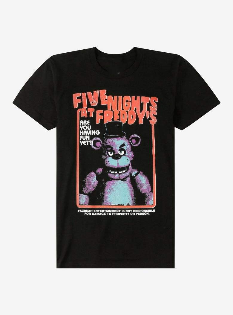 تي شيرت Ive Nights At Freddy's - مراجعة Fashion Street Night وسعره